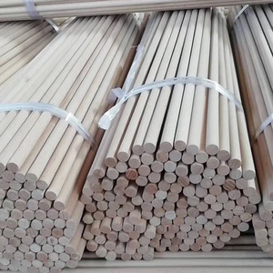 Barras redondas de bambú, palitos de madera para manualidades, 77 piezas para proyectos de bricolaje y regalos, en stock, venta al por mayor del fabricante - Product Image 3