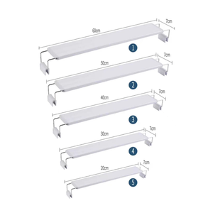 Lámpara LED para Acuario de Espectro Completo <span class=keywords><strong>Roxin</strong></span>, Lámpara Clásica para Peceras WRGB Multicolor para Plantas con Soportes Extensibles, Serie GX-A - Product Image 6