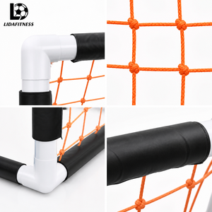Porta da Calcio Portatile con Rete, Telaio in PVC, Mini Porta da Calcio, Copertura Protettiva in Schiuma, per Interni ed Esterni, Piccola Porta da Calcio - Product Image 2