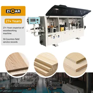 ZICAR maquina de bandas de borde automatic edge banding machine curve straight bevel edge bander edge banding machine