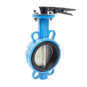 Niken tấm đĩa <span class=keywords><strong>wcb</strong></span> trục EPDM Ghế khoan đầu Wafer bướm van PN16 DN80 dễ uốn sắt 3 "inch tiêu chuẩn nước Hướng dẫn sử dụng - Product Image 1