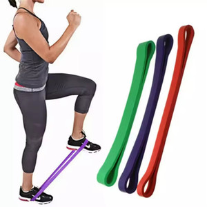 <span class=keywords><strong>Bandas</strong></span> de Resistencia <span class=keywords><strong>Cortas</strong></span> de Látex Antideslizantes para Ejercicio de Glúteos, 4.5mm de Grosor Extra, Paquete de 3 - Product Image 1