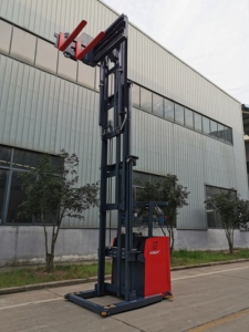 Carretilla elevadora <span class=keywords><strong>HELI</strong></span> de 3 vías, carretilla elevadora VAN de 1,0 toneladas, 1,6 toneladas, 1,5 toneladas, 12M, 13M, apilador eléctrico de 3 vías para pasillo estrecho con cámara - Product Image 5