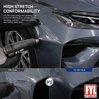 Film Vinyle Adhésif Premium pour Voiture, Effet Brillant Vert Émeraude, Sans Bulles, avec Technologie Air Release, pour Carrosserie et Styling Automobile