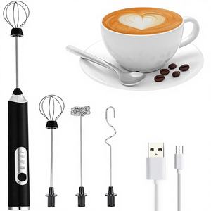 Mixeur Électrique Portable en Acier Inoxydable Écologique pour Œufs et Mousse de Lait avec Batterie 1200 mAh – Offre Spéciale - Product Image 1