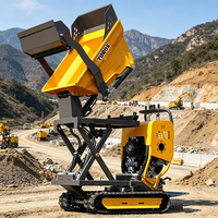 Mini-Dumper mit Hoher Tragfähigkeit für Bau- und Gartenprojekte, Landwirtschaftliche Nutzung, CE-Zertifiziert für Baustellen