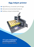 Impresora de Inyección de Tinta TIJ de Alta Calidad para Huevos con Tinta de Secado Rápido, Plataforma Automática Móvil para Impresión de Logotipos y Fechas