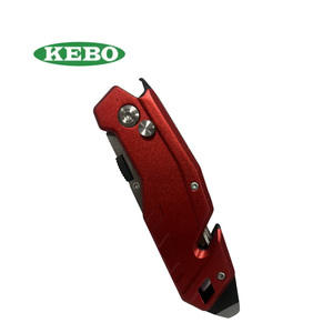 고강도 내구성 커터 인체 공학적 핸들 퀵 체인지 블레이드 컴팩트 도구 가정용 창고 용 접이식 유틸리티 나이프 - Product Image 6