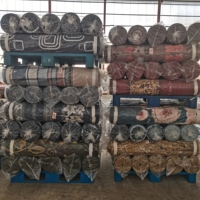 Bonne stabilité des couleurs 100% polyester microfibre décor à la maison tissu imprimé brossé pour draps