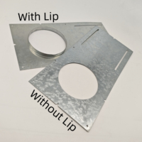 Plaque de montage métallique réglable en acier galvanisé de 4 pouces Kits d'éclairage encastrés à LED de nouvelle construction avec barres de suspension extensibles