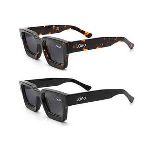 نظارة شمسية مستقطبة بتصميم العلامة التجارية الرجعية ، نظارات شمسية للنساء ، نظارات شمسية مربعة - Product Image 1