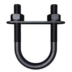 แหวนรัดท่อสแตนเลส Ss304 316 ขนาด M6 M8 M10 พร้อมน็อตยูโบลต์แบบโค้งงอ - Product Image 5