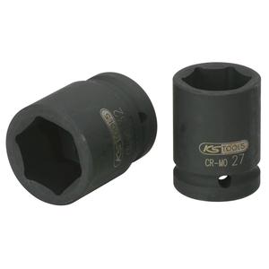 KS TOOLS Vaso de impacto hexagonal, corto, 3/4 ", 31mm - Product Image 1