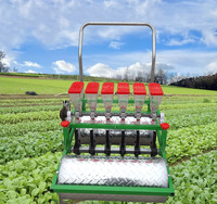 Offre Spéciale semoir et transplanteur de légumes à 6 rangées pour tracteur pour la plantation d'oignons et de poivrons Outil agricole