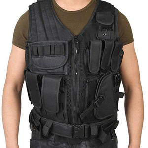 Gilet tactique multifonctionnel en tissu Oxford, respirant, avec filet de protection, uniforme d'entraînement, équipement de terrain, sac de gilet tactique - Product Image 5