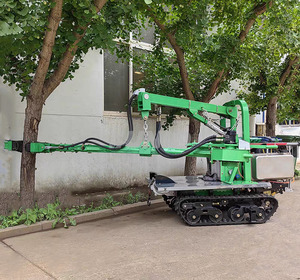Venta caliente Crawler Orchard Harvesting Apple Tree Shaking Machine Shake Harvester Cerezas y ciruelas Shaking Machine - Product Image 3