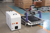 Machine de gravure CNC de petite taille pour le travail du bois, de bureau et mobile, haute efficacité, ACCTEK AKG 6090, artisanat du bois, matériaux en bois et en acrylique