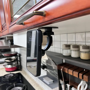 Nouvelles idées de produits 2023 support de téléphone à aimant mobile de cuisine pour armoires de cuisine support de téléphone magnétique collant - Product Image 3