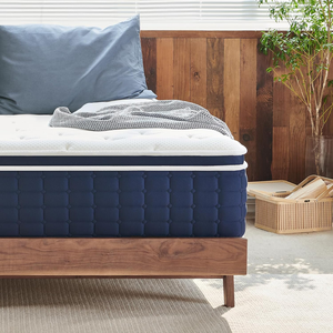 Colchón de Espuma Viscoelástica con Muelles Ensacados y Gel Refrigerante Doble Sleepwell, Tamaño Queen - Product Image 1
