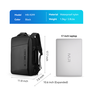 Gran oferta de Mark Ryden Factory, viaje de negocios con mochila de ordenador de gran capacidad, bolsa de viaje, mochila de viaje impermeable MR9299 _ KR - Product Image 4