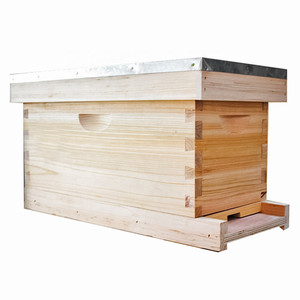 Boîte de ruche en bois Nuc non assemblée à 5 cadres Boîte <span class=keywords><strong>d</strong></span>'accouplement Queen Bee - Product Image 2
