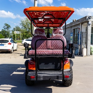 <b>72V</b> 6Seater Golf Cart with Lithium <b>Battery</b> and the Color Can Be Customized Aluminum Metal Sightseeing Vehicle - Product Image 4