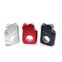 PCX160 PCX150 PCX125 Aksesori Bantalan Pengangkat Stang Berkendara Nyaman Cocok untuk Diameter 28/22Mm Bagian Modifikasi CNC Blok Pengangkat