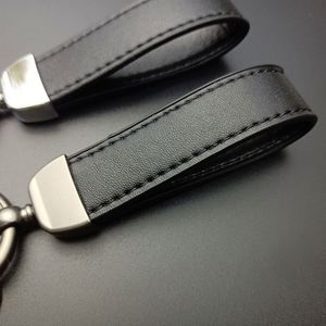 Car Chain Fashion Simple Gift Fur Suede <b>Key</b> Lanyard Anti-Lost <b>Custom</b> Logo Factory Direct Wholesale Metal Keyring - Product Image 2