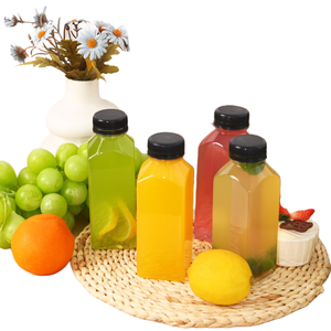 Wholesale 8oz 12oz 16oz Plastic Juice <b>Bottle</b> With Cap - Product Image 5