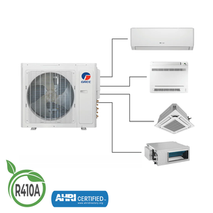 Unidad de Aire Acondicionado Central VRF Inteligente para el Hogar, con Bomba de Agua y Ventilador de Cuatro Vías, Multizona, de 48000 BTU, Alimentada por CC - Product Image 2