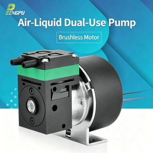 Brushless Diaphragm <b>Pump</b> Self-priming <b>Small</b> Water 12V/24V Corrosion-resistant Vacuum Gas-liquid Mixing High Delivers up - Product Image 1