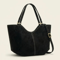 Sac fourre-tout décontracté en cuir véritable, souple, avec fermeture éclair, imperméable, luxe discret, vintage, grande capacité, sac à main pour ordinateur portable pour femme, logo personnalisé