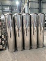 Résine adoucissante d'eau en acier inoxydable de haute qualité, filtre à résine, réservoir, composants de média 10x54 et 16x65, meilleur prix et vente chaude