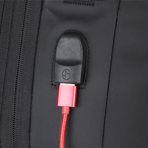 Sac à dos pour ordinateur portable professionnel, antivol, imperméable, durable, en polyester Oxford, sac de voyage pour le travail au bureau, unisexe - Product Image 3