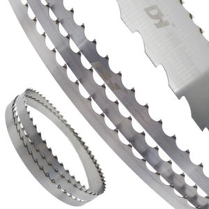 Sierra de cinta para aserradero, vertical y horizontal, de uso industrial, para cortar troncos y madera, con dientes soldados con estelita, para trabajar la madera - Product Image 1