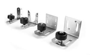 Customized Outdoor Decorative Interior Barn Hardware Weatherproof Exterior Sliding Barn System Steel <b>Flat</b> Track Solid Wood <b>Screw</b> - Product Image 6