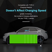 Connecteur de charge Tesla standard Nacs Chargeur EV 16A 32A 40A 50A 80A AC Chargeur Tesla Câble de charge EV