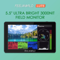Untuk LUT5 5.5 Inch Full HD 16:9 3000nit Layar Sentuh Ultra Terang Monitor Kamera untuk Pemotretan Luar Ruangan IPS OEM LOGO Pabrik