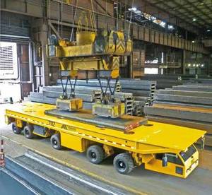 Nouveau grand niveleur de quai électrique à entraînement hydraulique transporteur modulaire automoteur relevable contrôlable à distance - Product Image 4