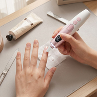 Taladro de Uñas Inalámbrico Profesional de 15000 RPM, Kit de Lima de Uñas Eléctrica, Máquina de Manicura Portátil Recargable para Salón, Hogar y Viajes