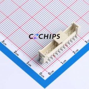 ZX-HY2.0-13PLT Wire-to-Board Pin Header SMD,P=2mm Connector 1x13P 2mm Vertical Mount HY - Product Image 1