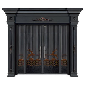 Élégante pêne de porte en alliage de zinc, style allemand, pour entrée principale de villa, durable, antivol, étanche, pour cour. - Product Image 5