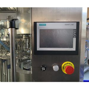 विश्वसनीय उच्च सुरक्षा कारक 8-8-3 नरम पूर्णतः स्वचालित 800बीपीएच उत्पादन लाइन छोटी कार्बोनेटेड पेय जल भरने की मशीन - Product Image 6