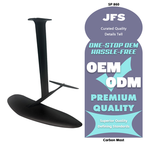 ปีกคาร์บอนไฮโดรฟอยล์ JFS-Axis Series SP 660/760/860 สำหรับการเล่นแบบ Prone/Tow-in/Kite Foiling ใช้ได้กับตัวถังสีแดง JFS SP 660/760/860 C - Product Image 1