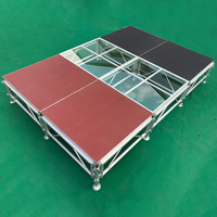 Plate-forme de scène amovible portable personnalisée Événements Mariages Truss en aluminium