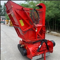 Moissonneuse-broyeuse agricole EXW pour ensilage avec broyage et recyclage de la paille et des grains de maïs, moteur haute productivité