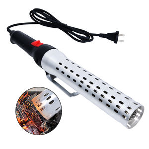 Vertak 2000W Cheminées à bois électriques Chauffage à charbon <span class=keywords><strong>de</strong></span> bois Volume d'air 500L/min Briquet à charbon filaire pour barbecue - Product Image 1