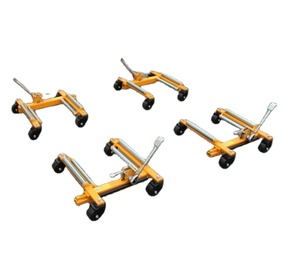 Portable Manual Hydraulic Car Tire Lifter Mover <strong>Dolly</strong> 4 Ton Load Steel Frame with Anti-Slip Rubber Pads OEM Available - Product Image 4