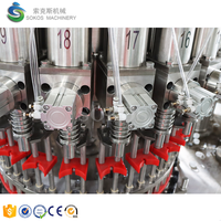 Ligne de machine d'embouteillage de remplissage d'huile végétale de palme de Sokos de chine