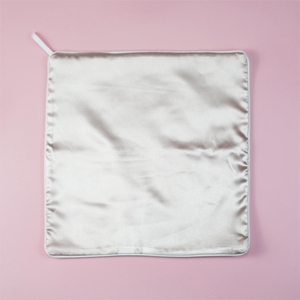 <span class=keywords><strong>Panno</strong></span> Esfoliante per la Pulizia del Viso in 100% Seta Marchio Personalizzato, Asciugamano Struccante Riutilizzabile in Seta e Bambù - Product Image 4